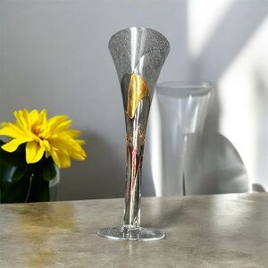 Fostoria Romania Galleria Champagne Flutes